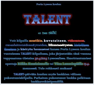 Talent_mainos